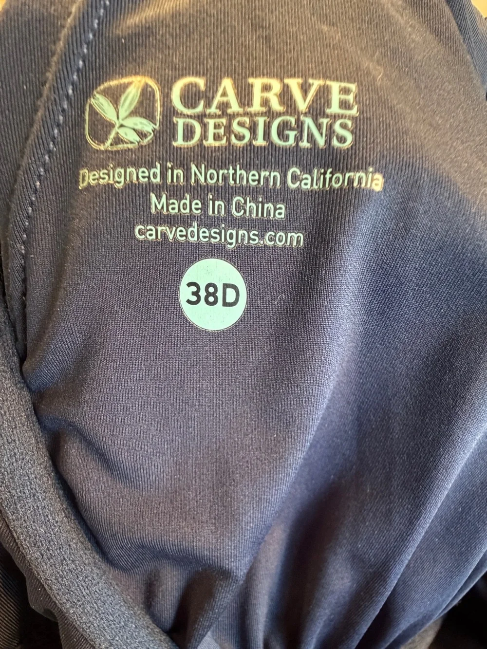 Carve Designs Navy Camari Tankini - Picture 8 of 10